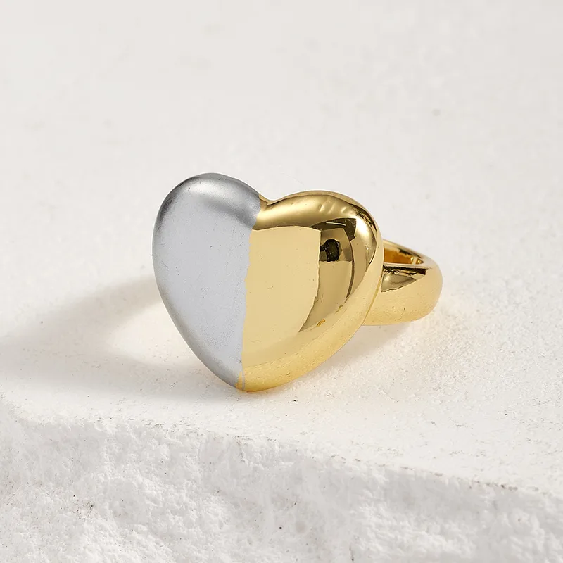 Two tone rings assorted