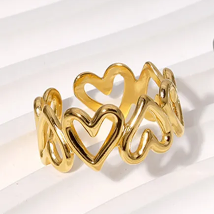 Fabulous Hearts Rings -24