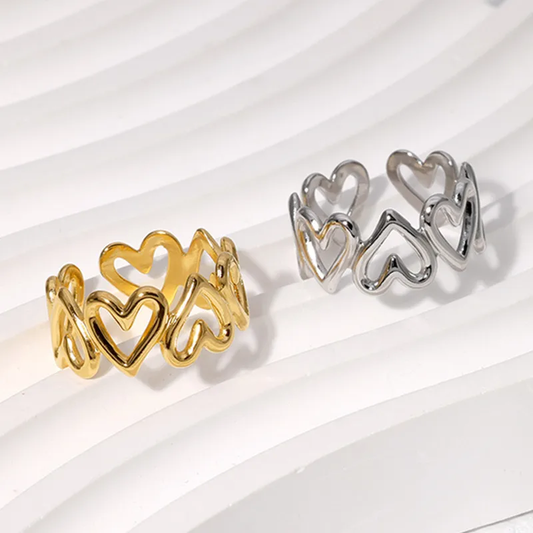 Fabulous Hearts Rings -24