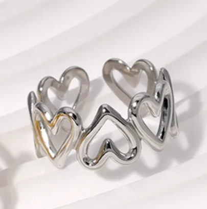 Fabulous Hearts Rings -24