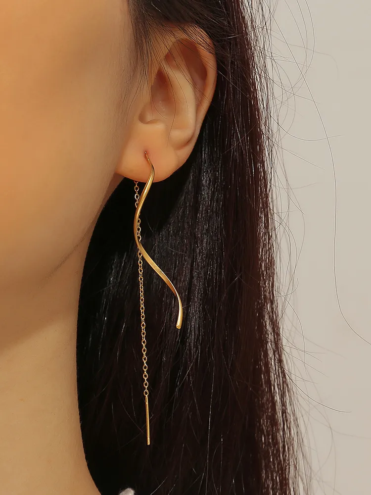 SIMPLE LONG EARRING-22