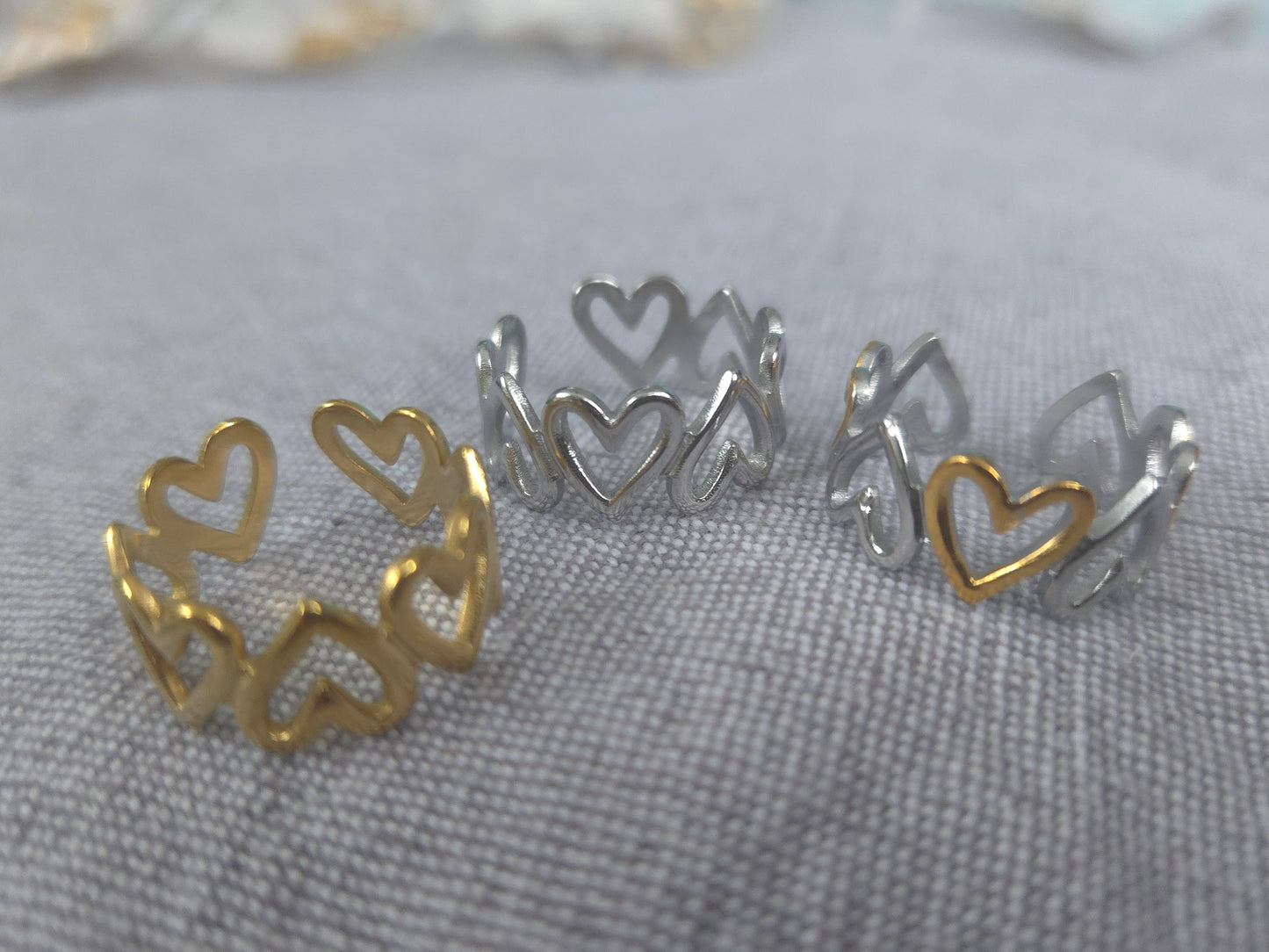 Fabulous Hearts Rings -24