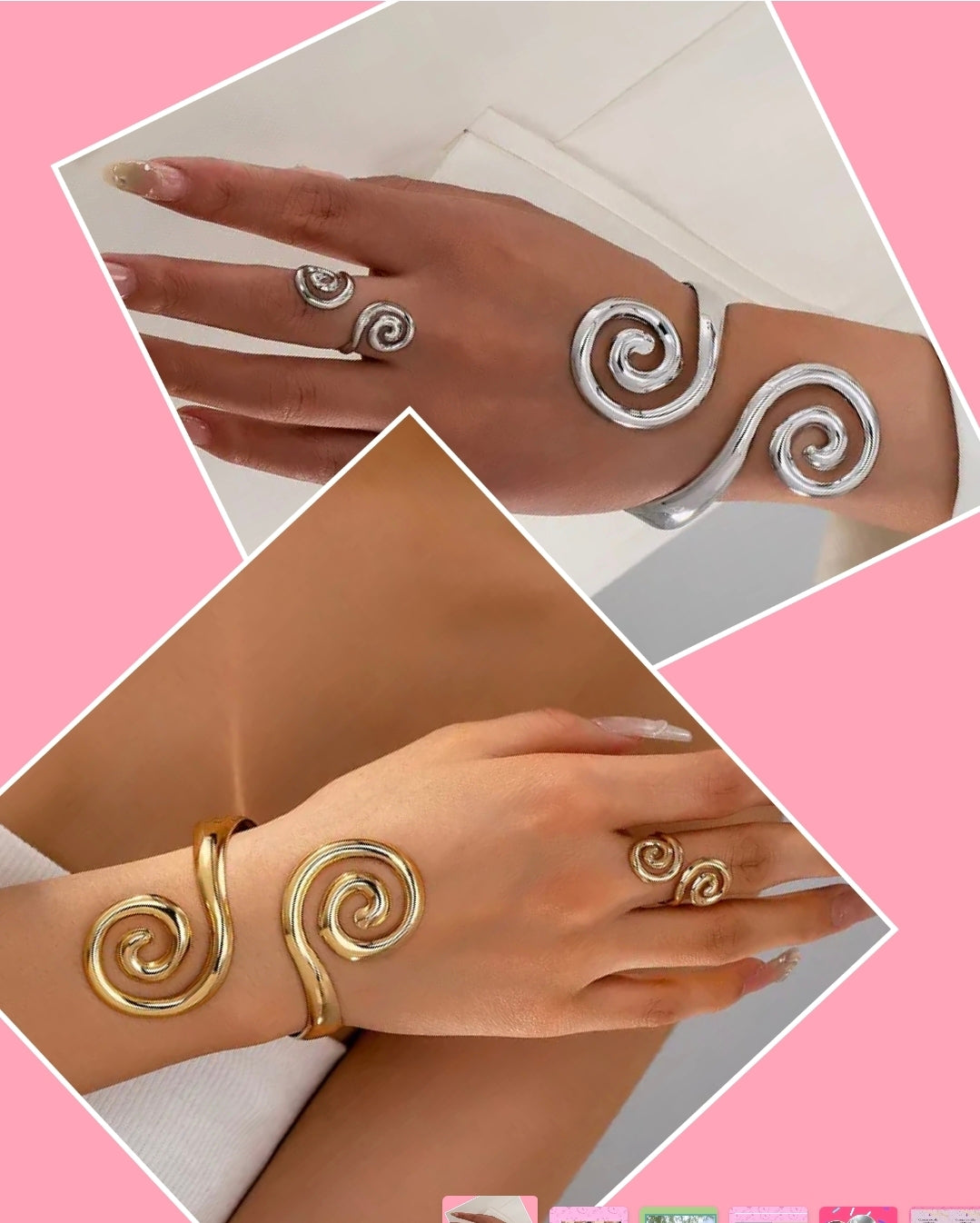 Conjunto de Joyas Geometrico